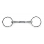 Dubbelgebroken bit met ringen Shires