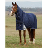 Weatherbeeta ComFiTec Ultra Turnout 220g deken met afneembare halsdeel - Marine