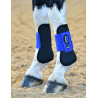 Weatherbeeta Tough-Tec Prime Open peesbeschermers - Zwart / kobaltblauw