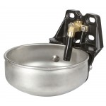 Peddeldrinkbak met roestvrijstalen kuip en gietijzeren behuizing E21 Kerbl