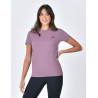 Weatherbeeta T-shirt kort mouw casual UV - Mauve wijn