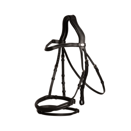 Dy'on gecombineerde neusriem hoofdstel van soepel leer