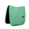 Kentucky Velvet Dressuurzadelpad Printing - Groen / wit