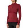 Base layer Equestrian Stockholm Air Breeze Sunshirt dames - Bordeaux