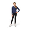 Base Layer Equestrian Stockholm Air Breeze Sunshirt Young Rider - Middernachtblauw