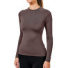 Base Layer Equestrian Stockholm Dynamic dames met lange mouwen - Moderne mokka