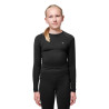 Base Layer Equestrian Stockholm Dynamic Young Rider lange mouwen - Zwart