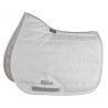 Comfortabele suède zadeldek Performance Shires - Wit
