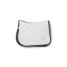 Equestrian Stockholm springzadelpad Modern - Donker paars wit