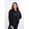 Sweater Harcour Almyra dames - Zwart