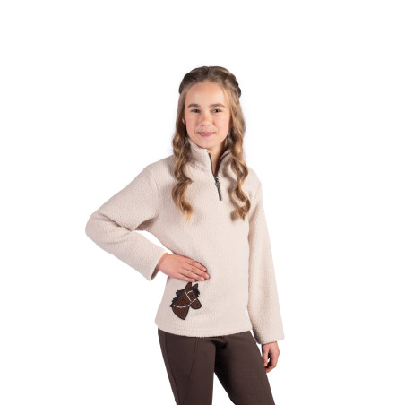 Kinderfleece trui Mia HKM