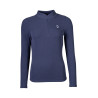 Polo met lange mouwen Arezzo Soft Lauria Garrelli - Indigo
