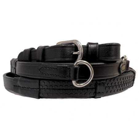 Canter Howlett teugels van rubber met stoppers