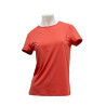 Dames T-shirt met korte mouwen Flags & Cup Casoria - Kers