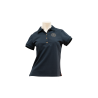 Polo piqué met korte mouwen Flags & Cup dames Anzia - Marine