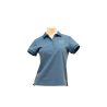 Polo piqué met korte mouwen Flags & Cup dames Anzia - Iris