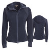 Tattini damesjack Feltre in fleece en softshell - Blauw