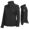 Tattini Aosta softshell jas voor dames - Zwart