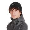 Paardrijmuts van wol van Horse Pilot - Zwart
