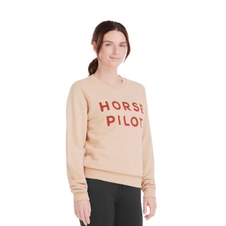 Dames paardrijsweater Horse Pilot Team Shirt