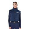 Kort damesvest met ritssluiting Equestro - Marineblazer