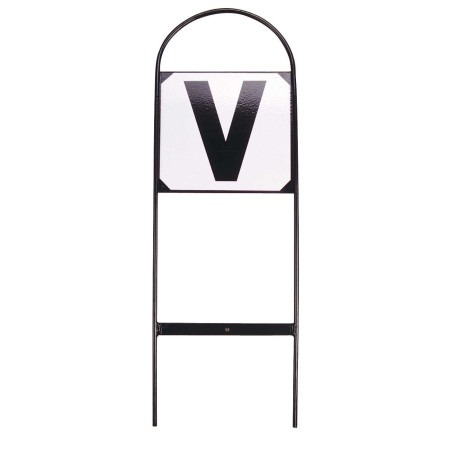 12 dressuurletters Hippotonic op metalen frame