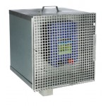 Geëlektrificeerde antidiefstalbehuizing AKO voor weideklok.