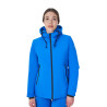 Waterdicht damesjack Equestro x FISE - Blauw van Savoye