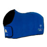 Equestro x FISE fleece deken met voorsluiting - Blauw van Savoye