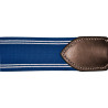Elastische jacht Y-halsband Chetak - Bruin / marineblauw