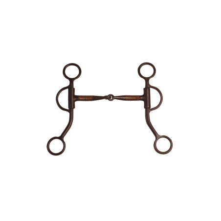 Westernbit Pool’s zwart medium cheeks