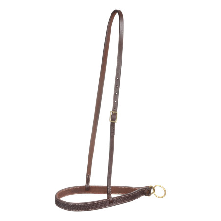 Neusriem voor one-ear hoofdstel van Pool’s met messing gespen