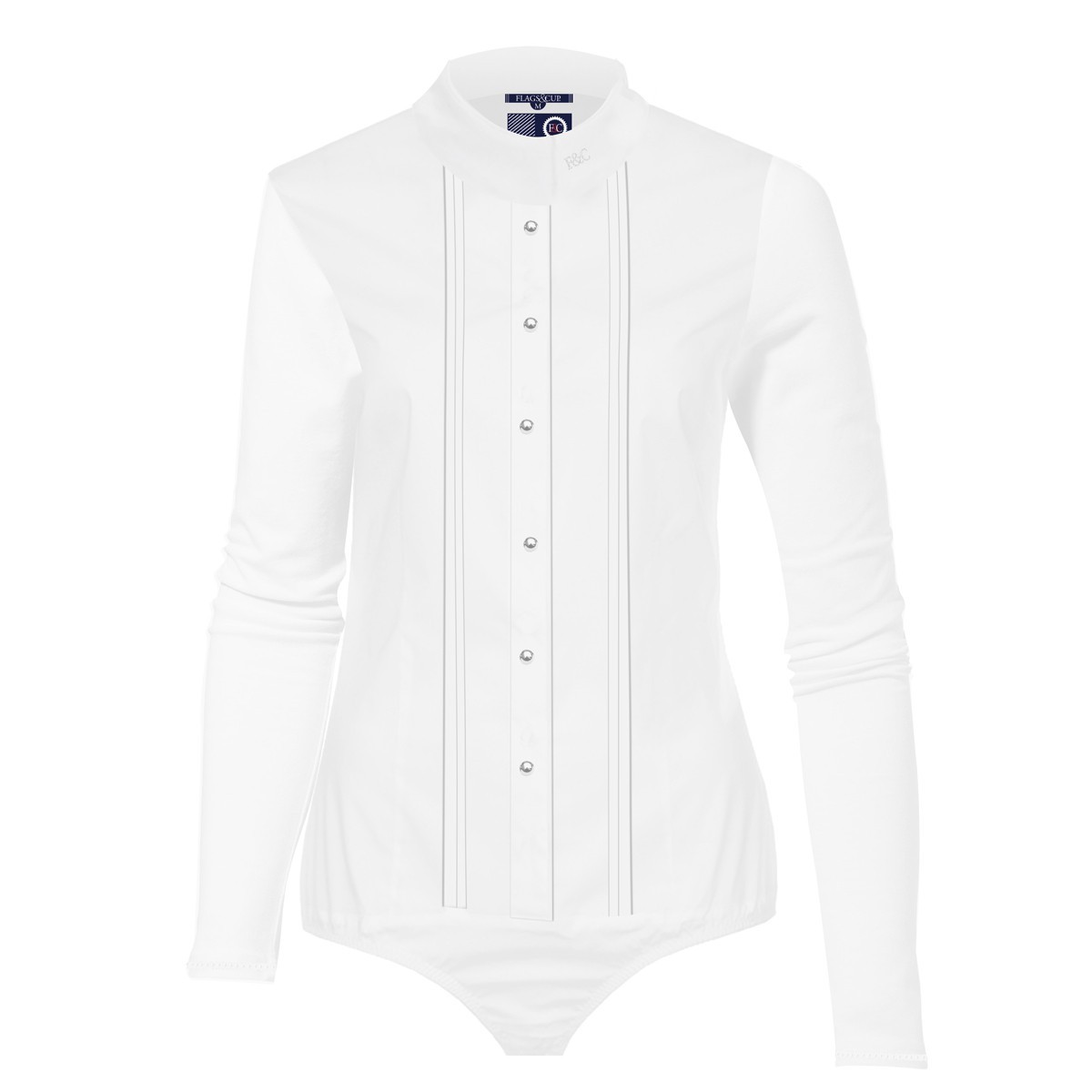 Body FORMOSA dames ML Flags & Cup Wit