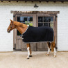 Fleece Deken Gevlochten Touw Kentucky - Zwart