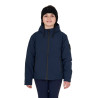 Uniseks kinderjas Equestro waterdicht en winddicht in nylon - Marineblazer
