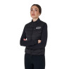 Dames bodywarmer Equestro in nylon - Zwart