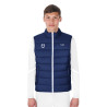Heren bodywarmer Equestro x FISE slim fit snit - Marineblazer