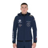 Heren Softshell Jas Equestro New Style Multilogo - Marineblazer