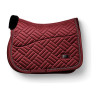 Equestrian Stockholm springzadelpad imitatiebont Crystal - Bordeaux