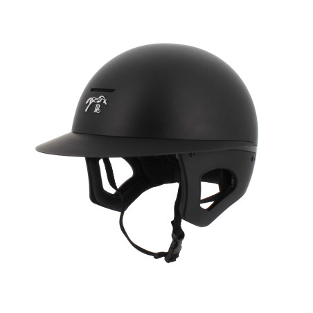 Pénélope matte helm met lange klep