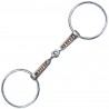 Filet 2 ringen Mac Genis Privilege Paardensport - Inox / koper