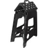 Opvouwbare kruk-trap Hippo-Tonic - Zwart / grijs
