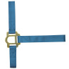 Nylon halster met dubbele dikte en gespen Norton - Turkoois