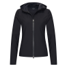 Euro-Star Madeleine dameshoodie - Zwart