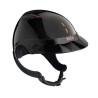 Paardrijhelm NACA Gravity XP carbon - Glanzend zwart carbon / roségoud