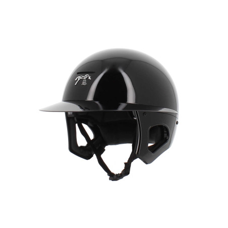 Pénélope matte helm met lange klep
