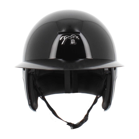 Pénélope matte helm met lange klep