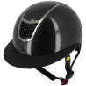 Equithème Airy LM Helm - Glanzend carbonzwart