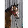 Halster Riding World synthetische schapenvacht - Rood