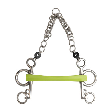 Mors Pelham Metalab Flexi Soft recht korte scharen